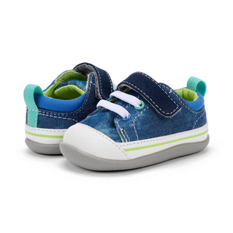 See Kai Run See Kai Run First Walker Stevie Blue Tie Dye