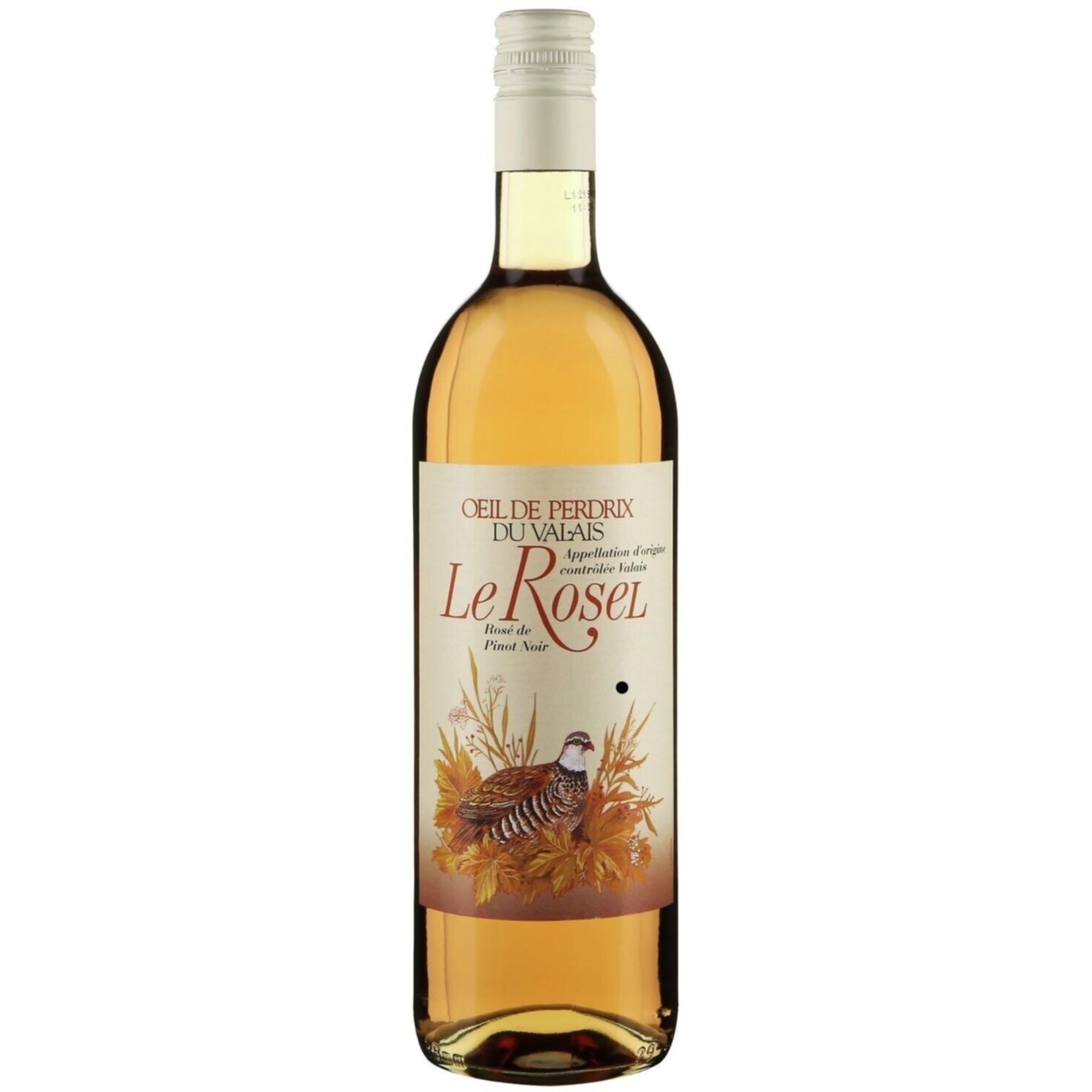 Valais AOC Rosé Oeil de Perdrix Le Rosel -75cl
