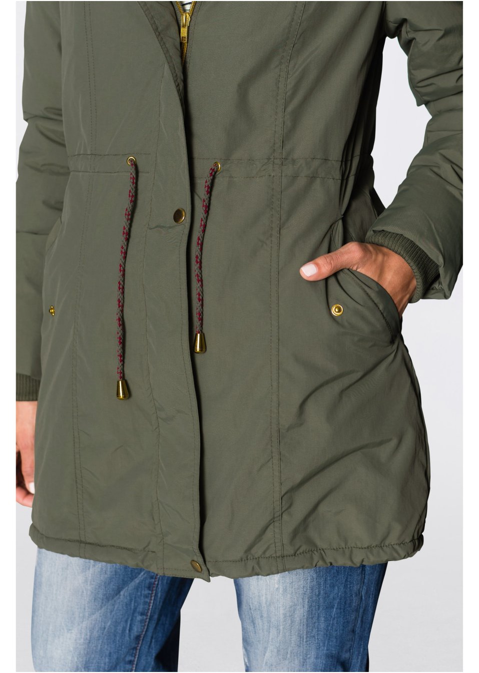 Parka avec polaire peluche