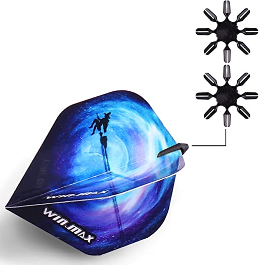 (159-tlg. Set) Softdart Pfeile Wurf Flights Dart Spitzen Kit - Bunt