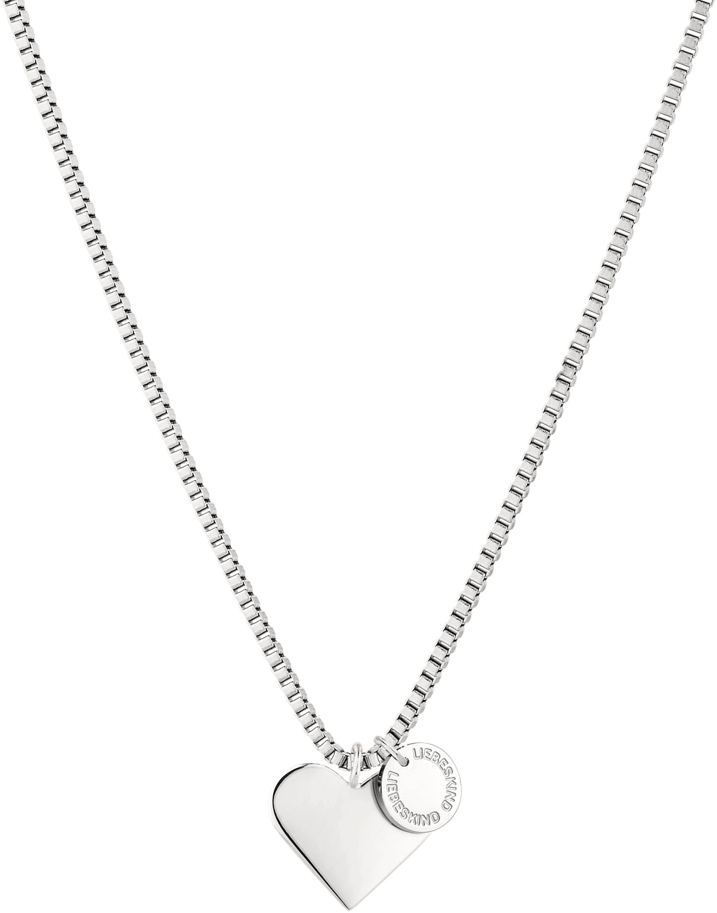 Liebeskind Berlin Kette mit Anhänger »Schmuck Geschenk Edelstahl Halskette Herz«