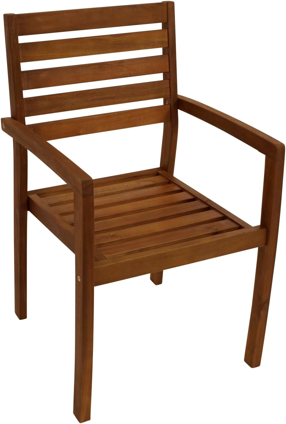 DEGAMO Stapelsessel Gartensessel Nizza, Akazie braun geölt, stapelbar, Outdoor NO1150004