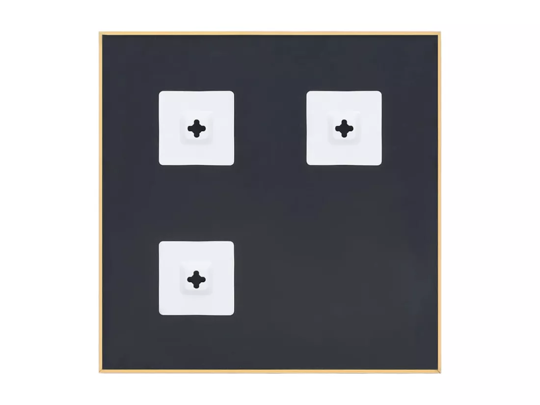 Miroir Doré 40x40 cm