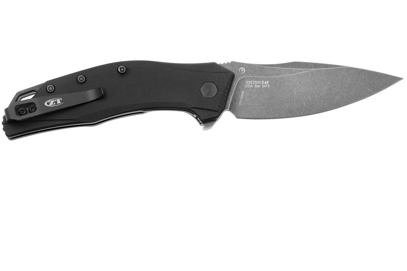 Zero Tolerance 0357BW Blackwash Finish zakmes