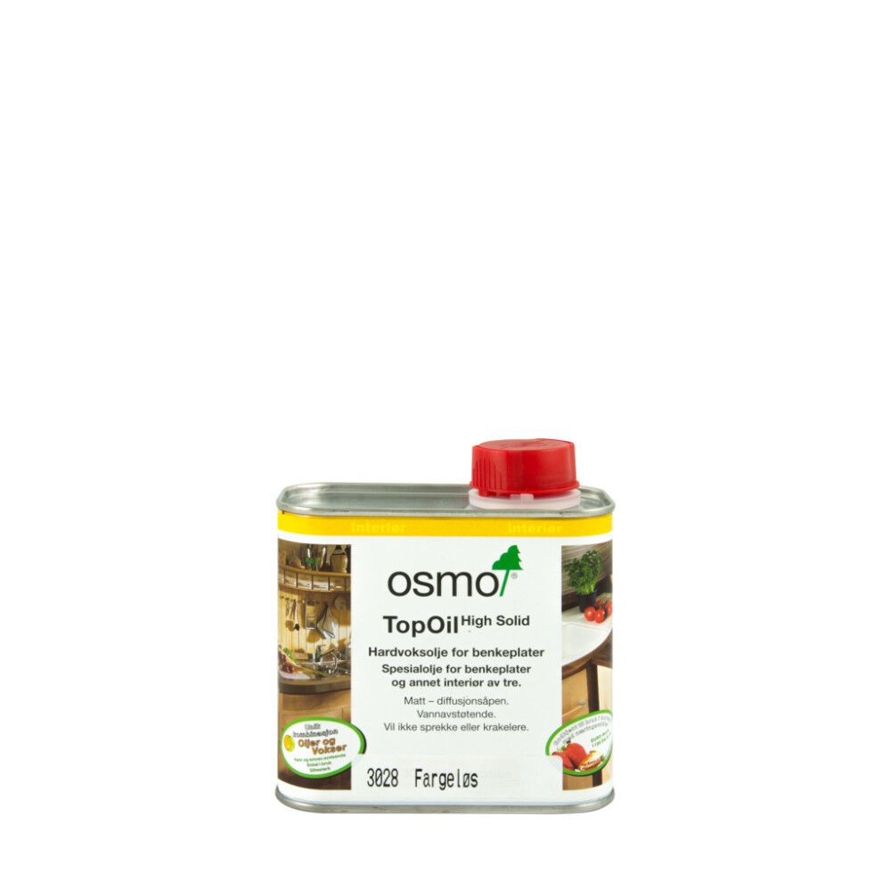 HARDVOKSOLJE OSMO TOPOIL 3028 0,5L SILKEMATT