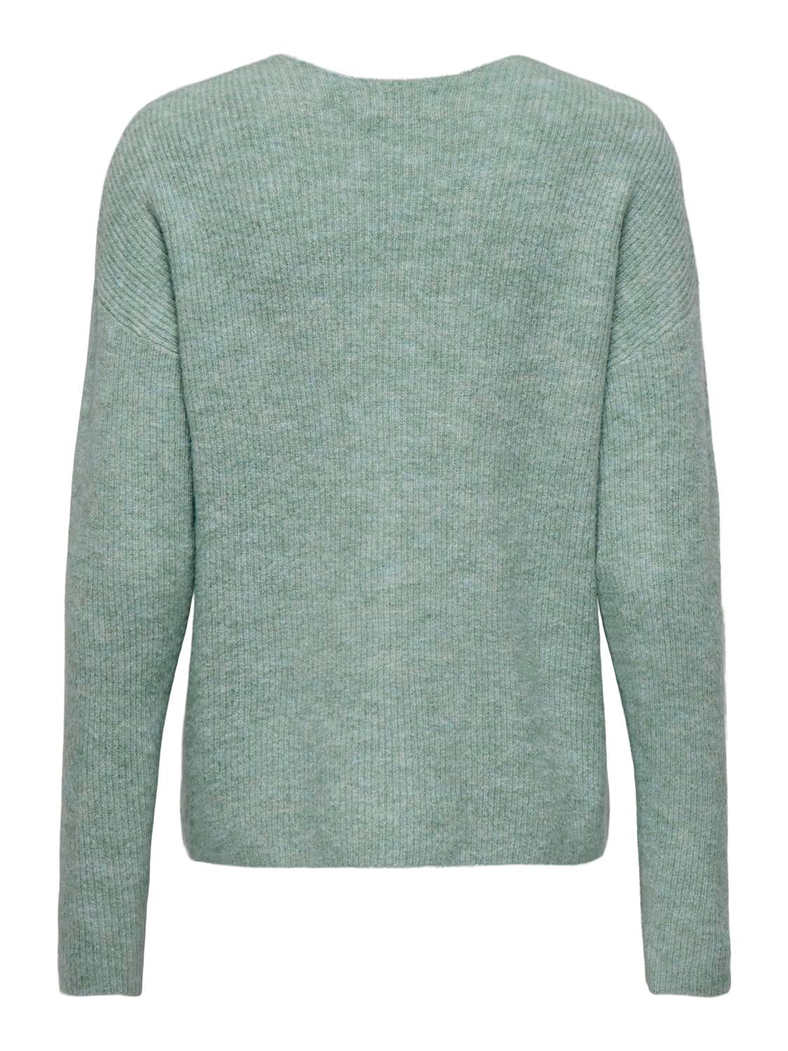 ONLCAMILLA Strickpullover Blue Surf