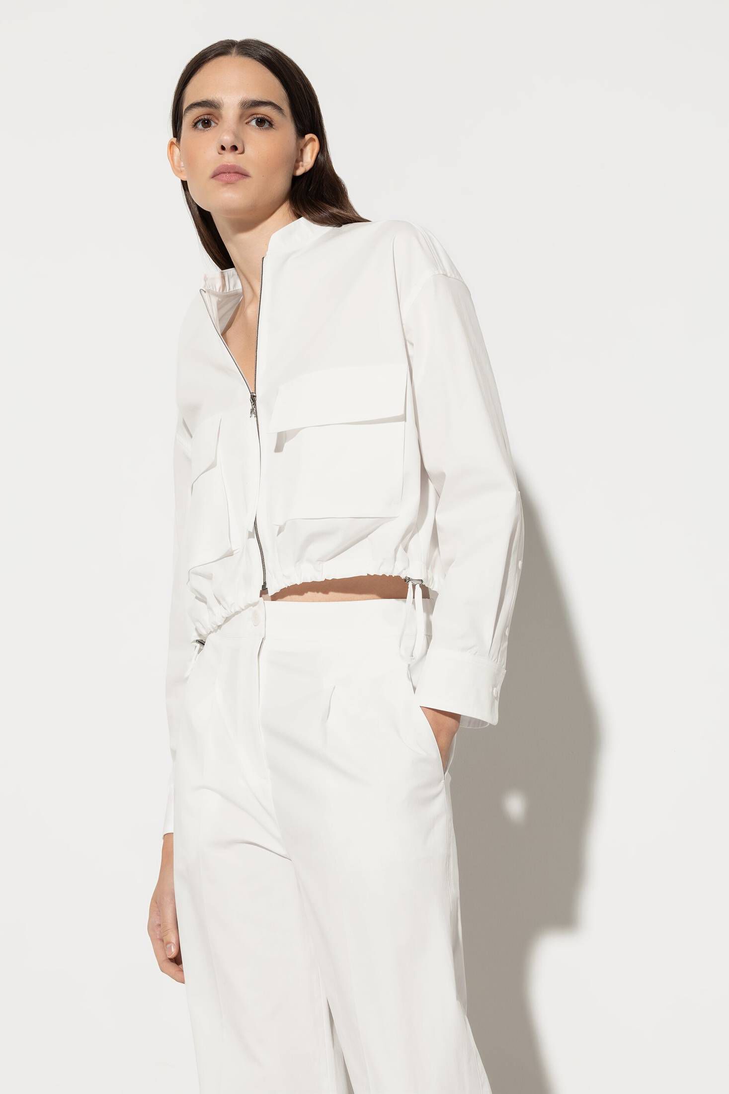 Luisa Cerano| Damen Blouson im Cargo-Stil