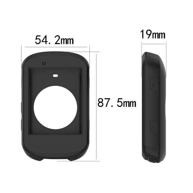 Beskyttende silikonetui til Garmin Edge 530 Hvid