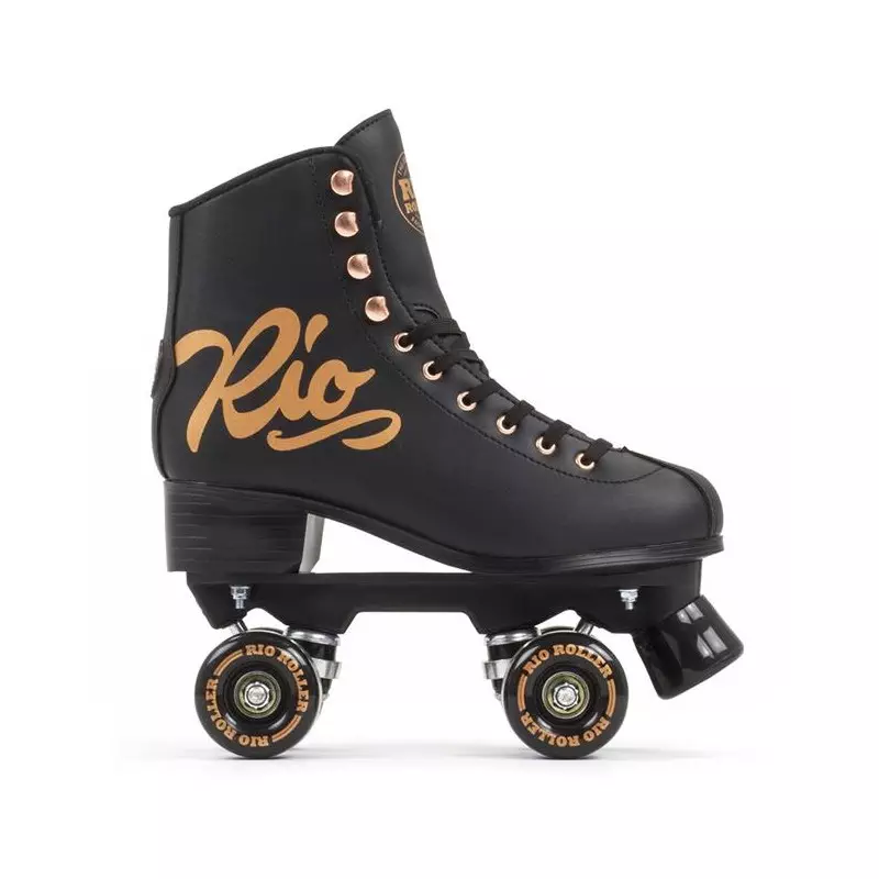 Roller Quad Rio Roller Rose Black