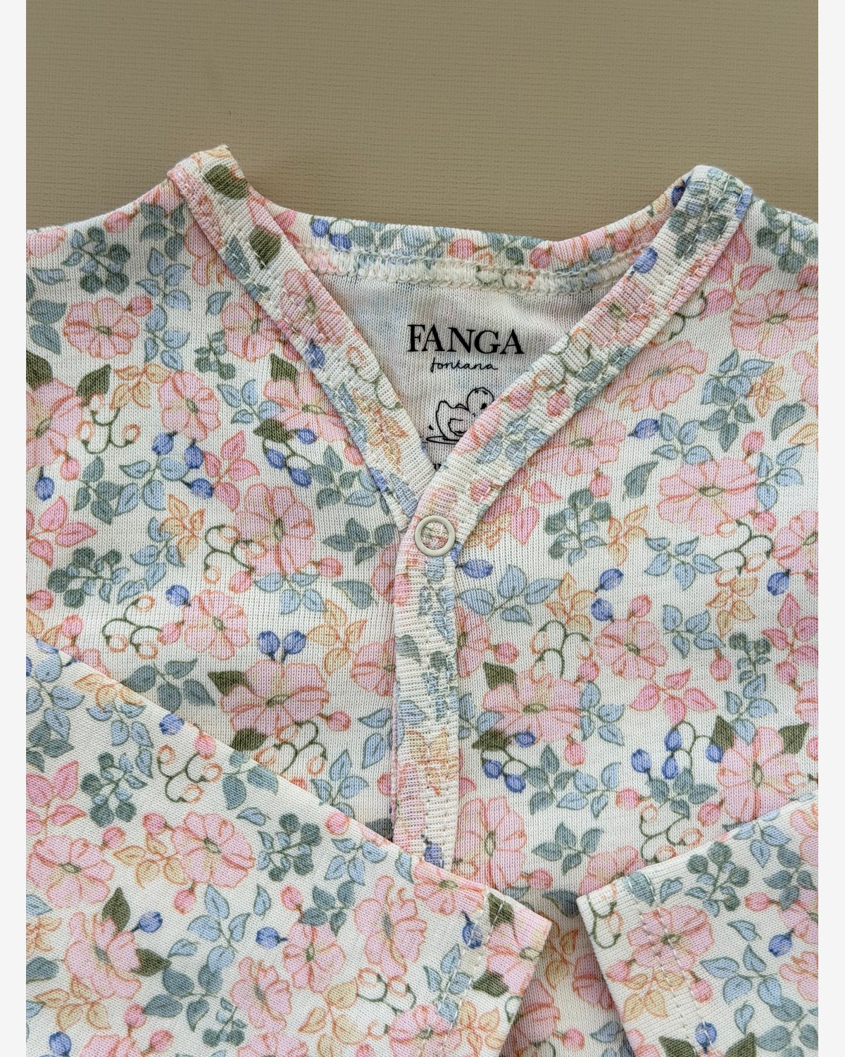 Heldress / Babypysj – 100% Øko Bomull | Fio Onesie