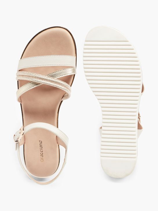Graceland Sandale beige