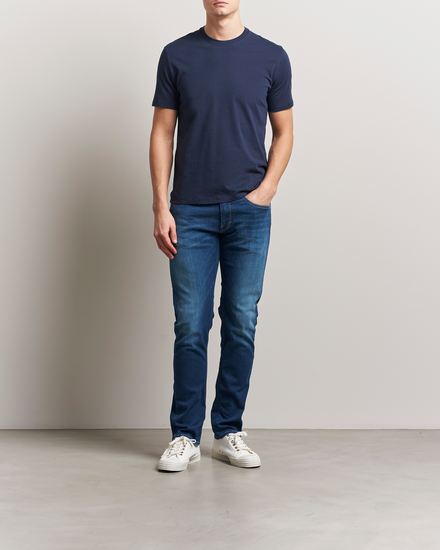 Replay Grover Straight Fit Hyperflex Jeans Medium Blue