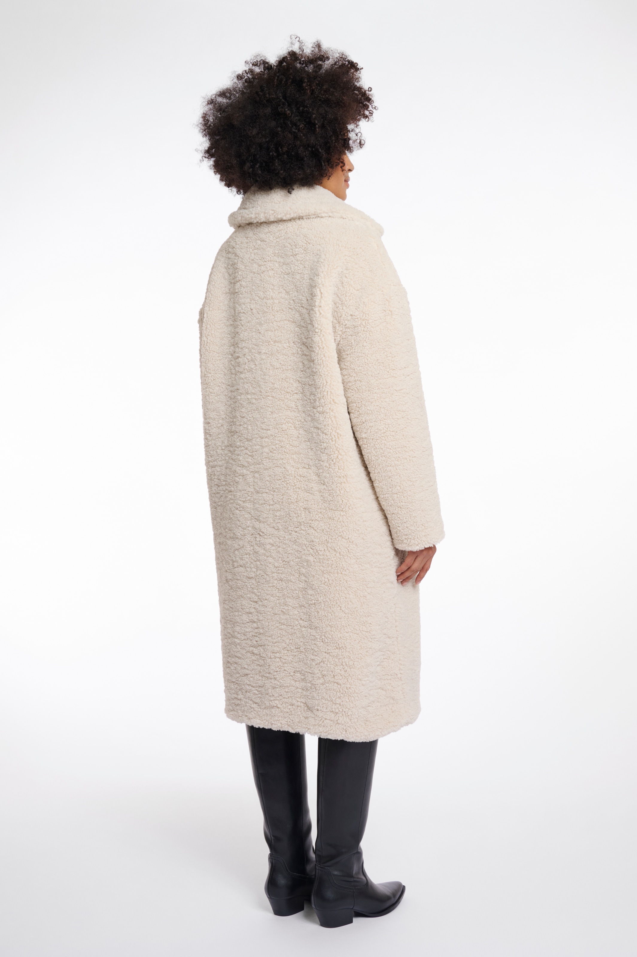 Rino & Pelle Wintermantel »ELICIA«, in flauschiger Fell-Optik