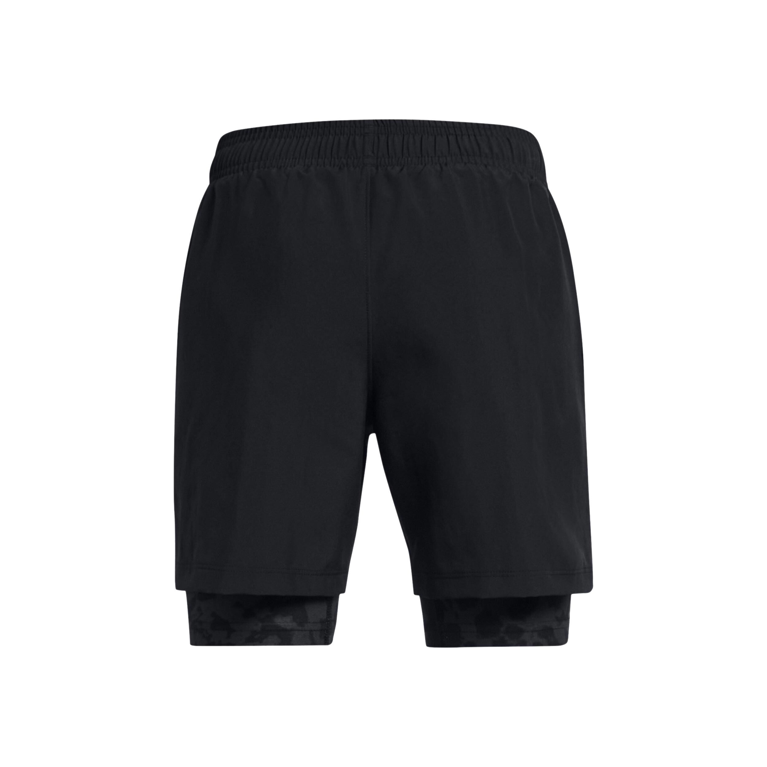 Under Armour Woven 2in1 Shorts Garçons - Noir