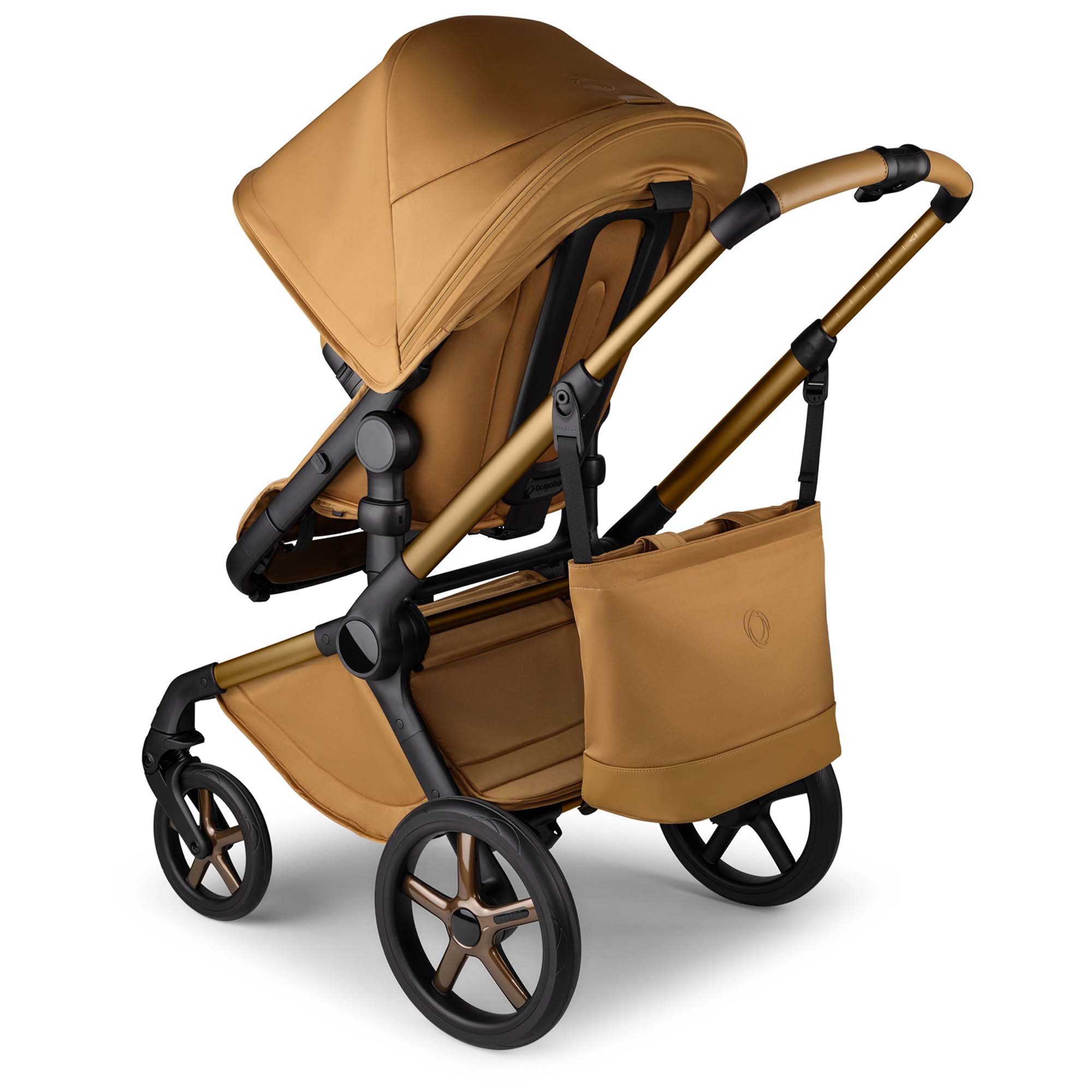 Bugaboo changing bag Noir Limited Edition Black Moonlight Amber Glow - luiertass