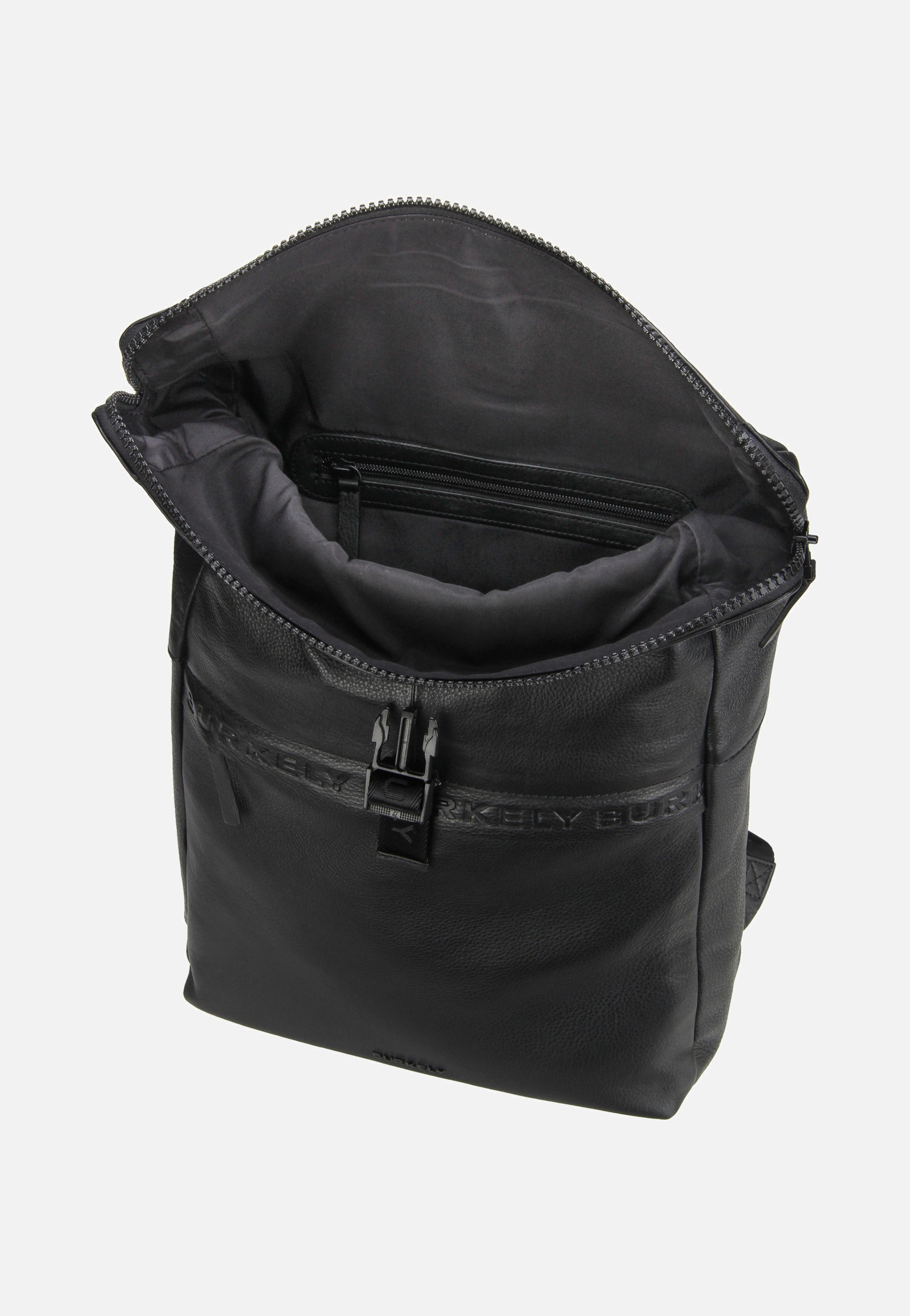Minimal Mason 1000805 Black - Rolltop Rucksack