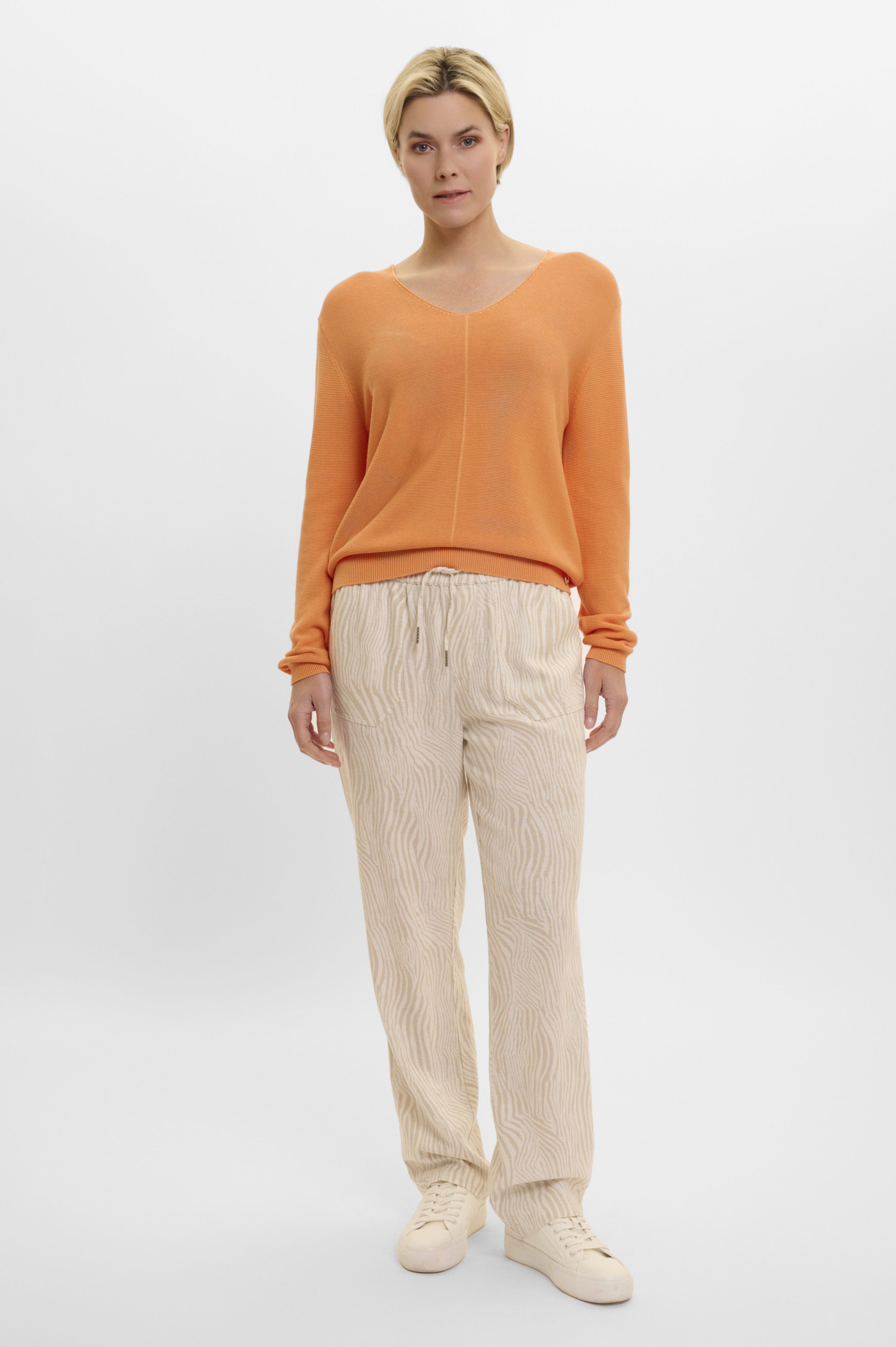 Rino & Pelle - Gonzo Straight Leg Pants - Birch/Zebra