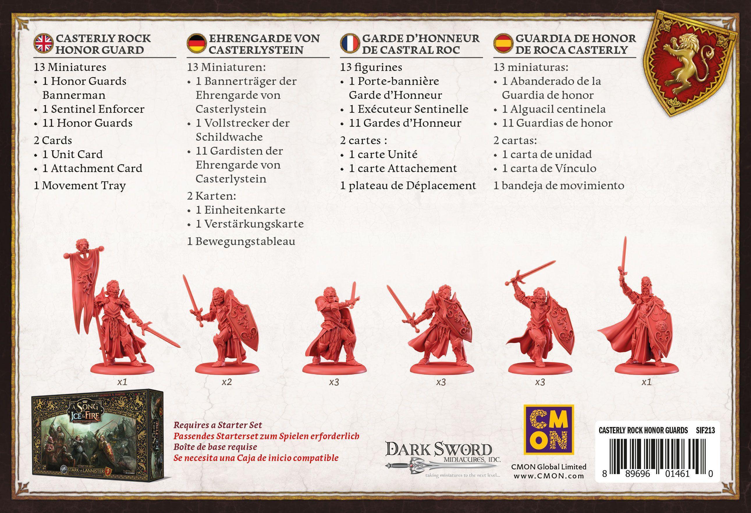 Song of Ice & Fire - Casterly Rock Honor Guards
