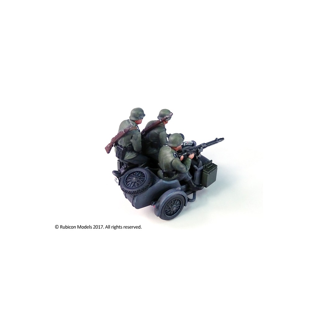 German Motorcycle R75 with Sidecar (Europe)