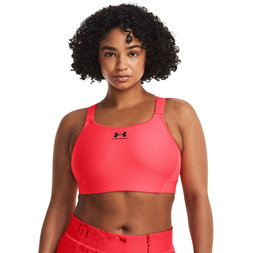 Under Armour HEATGEAR® HIGH - Brassière Femme rouge