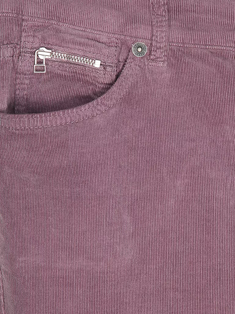 MAC Cordhose Slim Fit lila