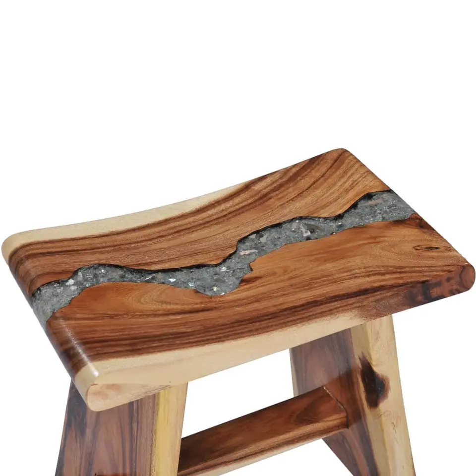 vidaXL - Kruk - Multikleur - Hout