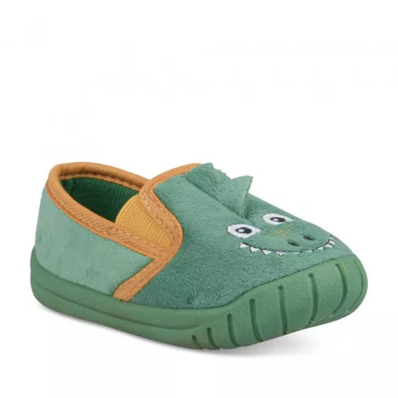 Chaussons crocodile VERT CHARLIE & FRIENDS
