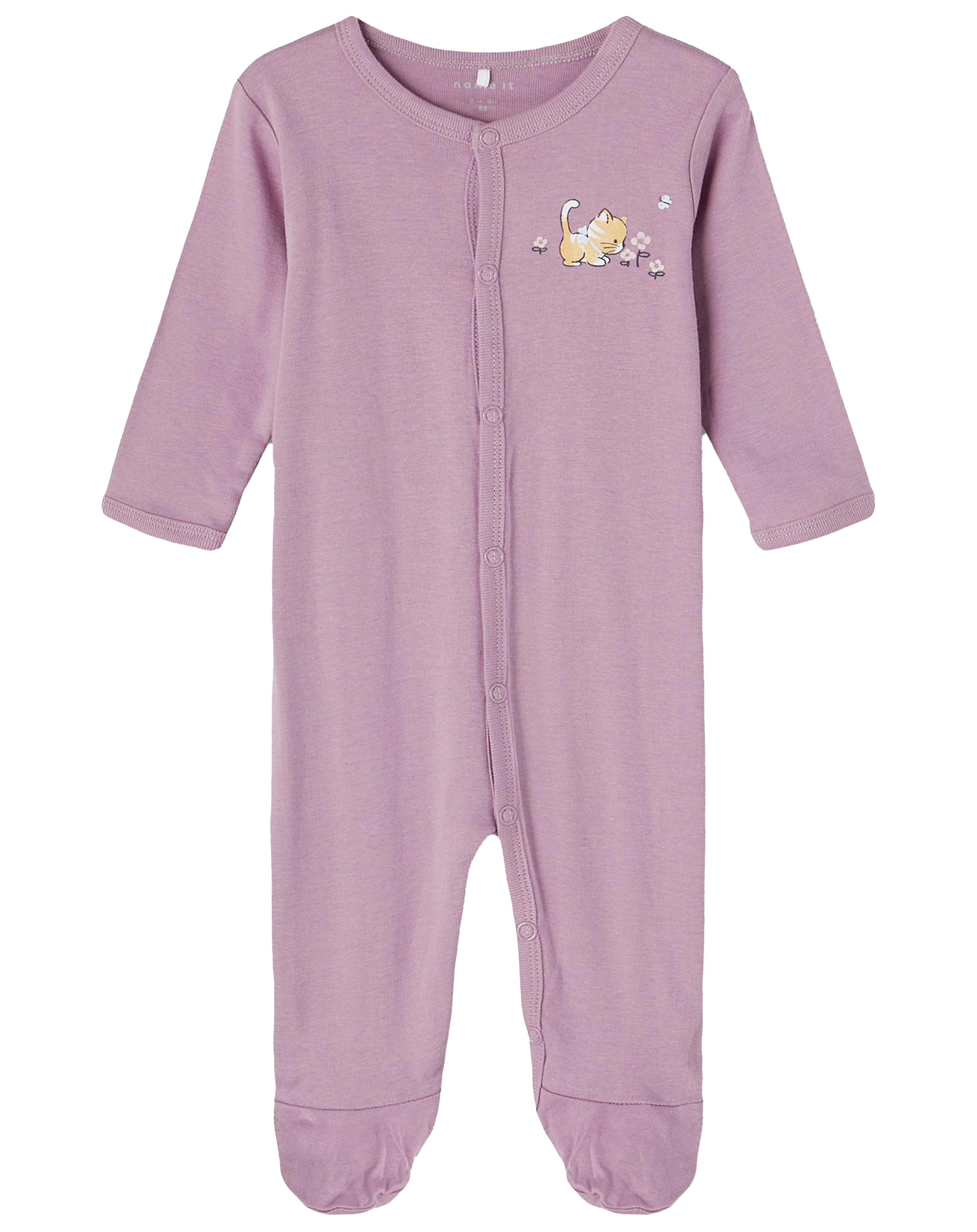 Schlafstrampler NBFNIGHTSUIT - CAT 2er Pack in valerian