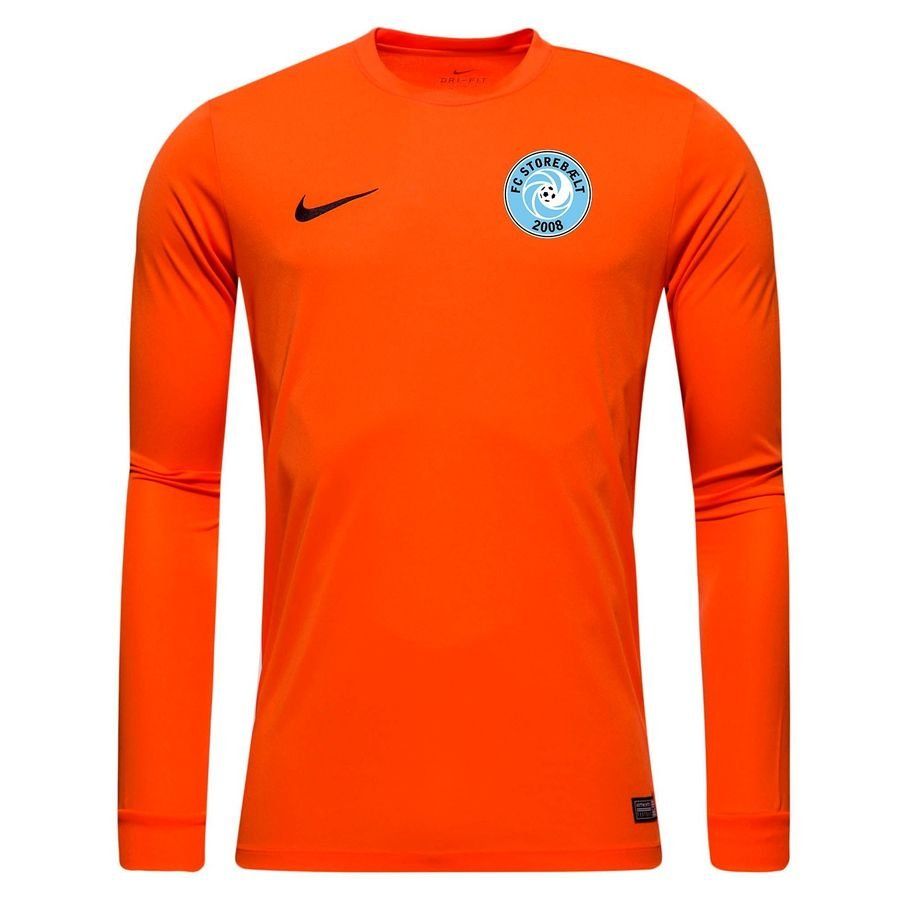 Nike Maillot de Football Park VI L/S Orange/Noir