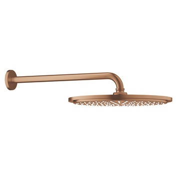 Grohe douchekop Rainshower Cosmopolitan hoofddouche 1 stand ø 31 cm koper