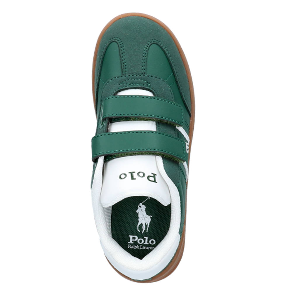 Ralph Lauren Heritage Court III Schoolkind sneakers groen