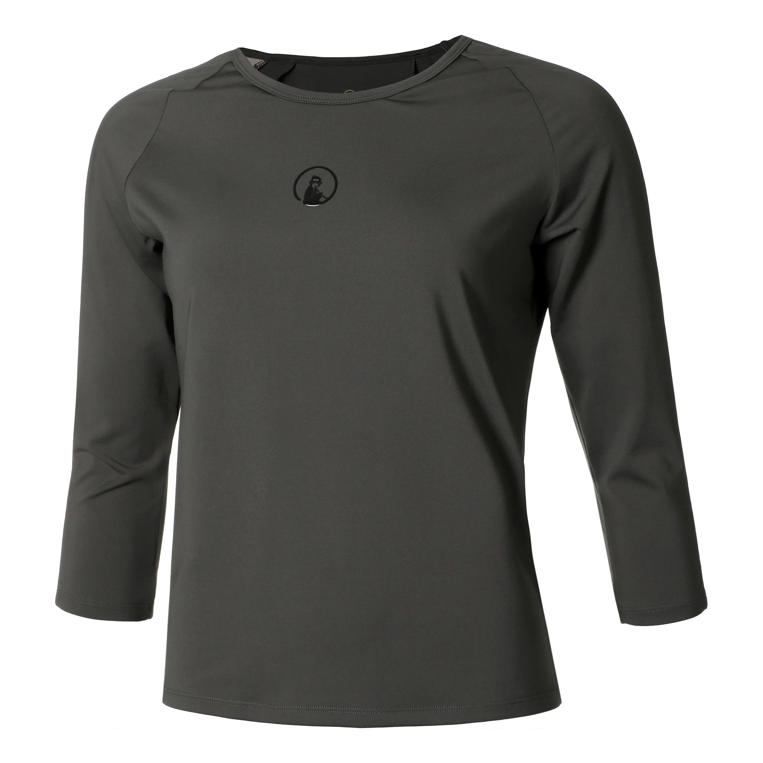 Quiet Please Sparkle Stripe Haut Manches Longues Femmes - Anthracite