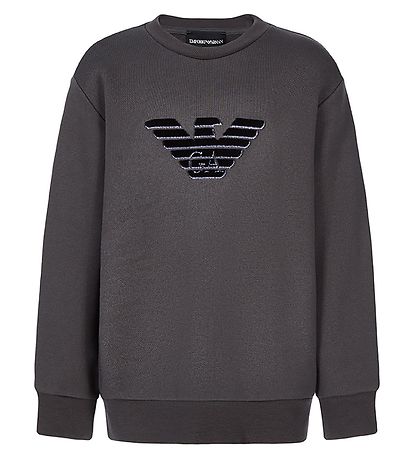 Emporio Armani Sweatshirt - KoksGrå m. Logo