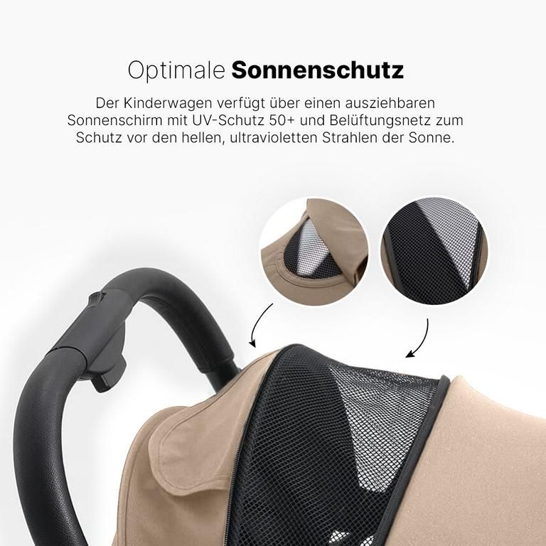 Hamilton by Yoop X1 Plus Kinderwagen Leichtgewicht Buggy - MagicFold™ Technology