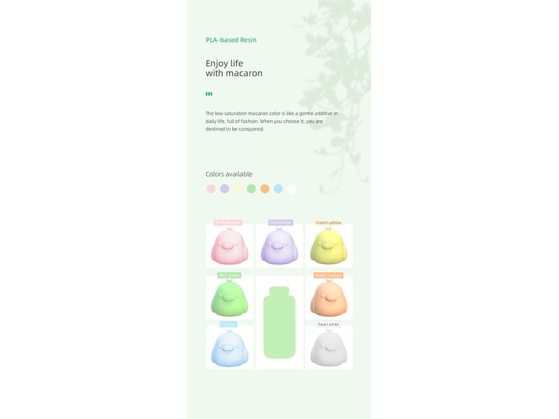 Creality Resin Plus 500 g, Himmelblau UV Resin für DLP / SLA 3D Drucker