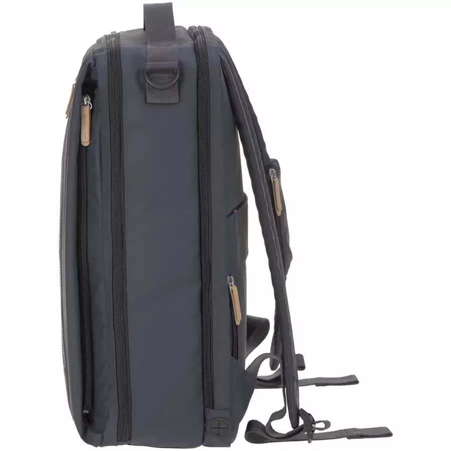 LÄSSIG Wickelrucksack Green Label Backpack Dark Blue