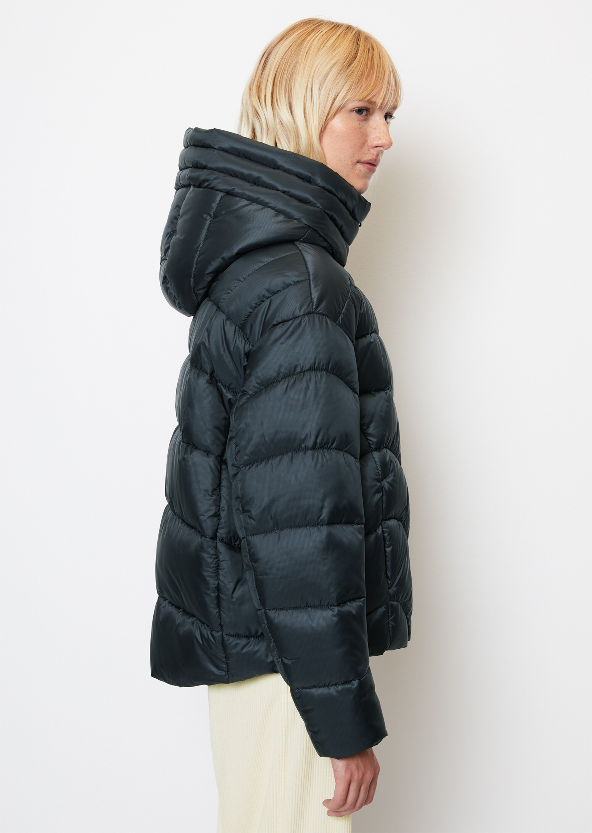 DfC Steppjacke relaxedaus recycelten Materialien