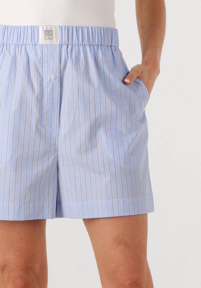 blauwe second female korte broek alanis shorts