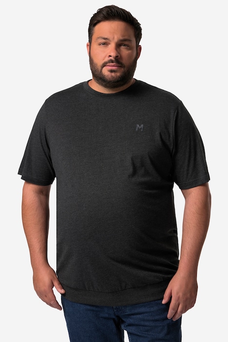 Men+ T-Shirts, 2er-Pack, Bauchfit, Basic, Halbarm, bis 8 XL