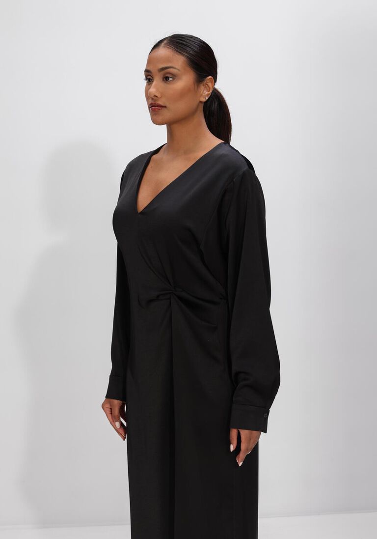 zwarte riani maxi jurk 636170-4348
