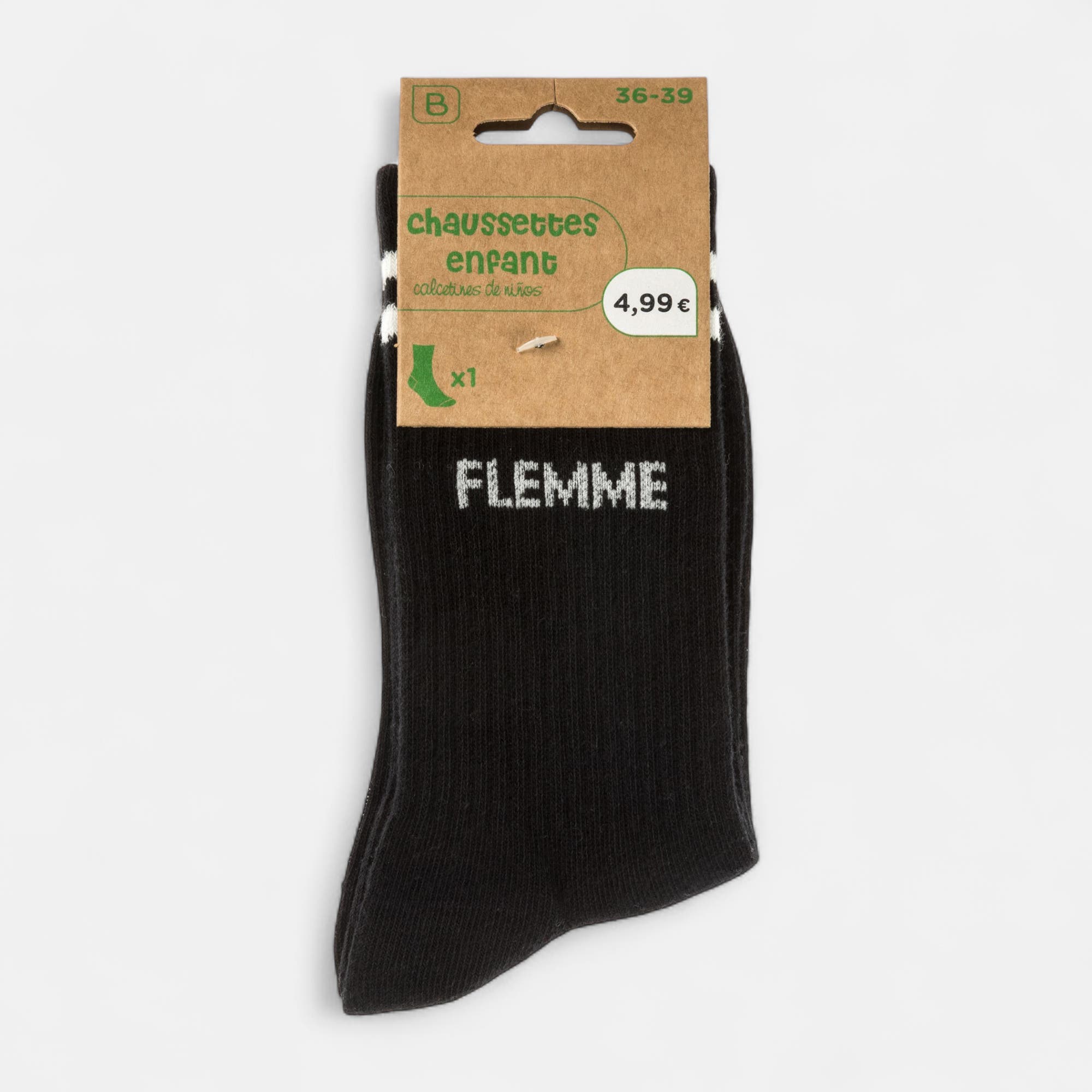 Chaussettes Enfant noir