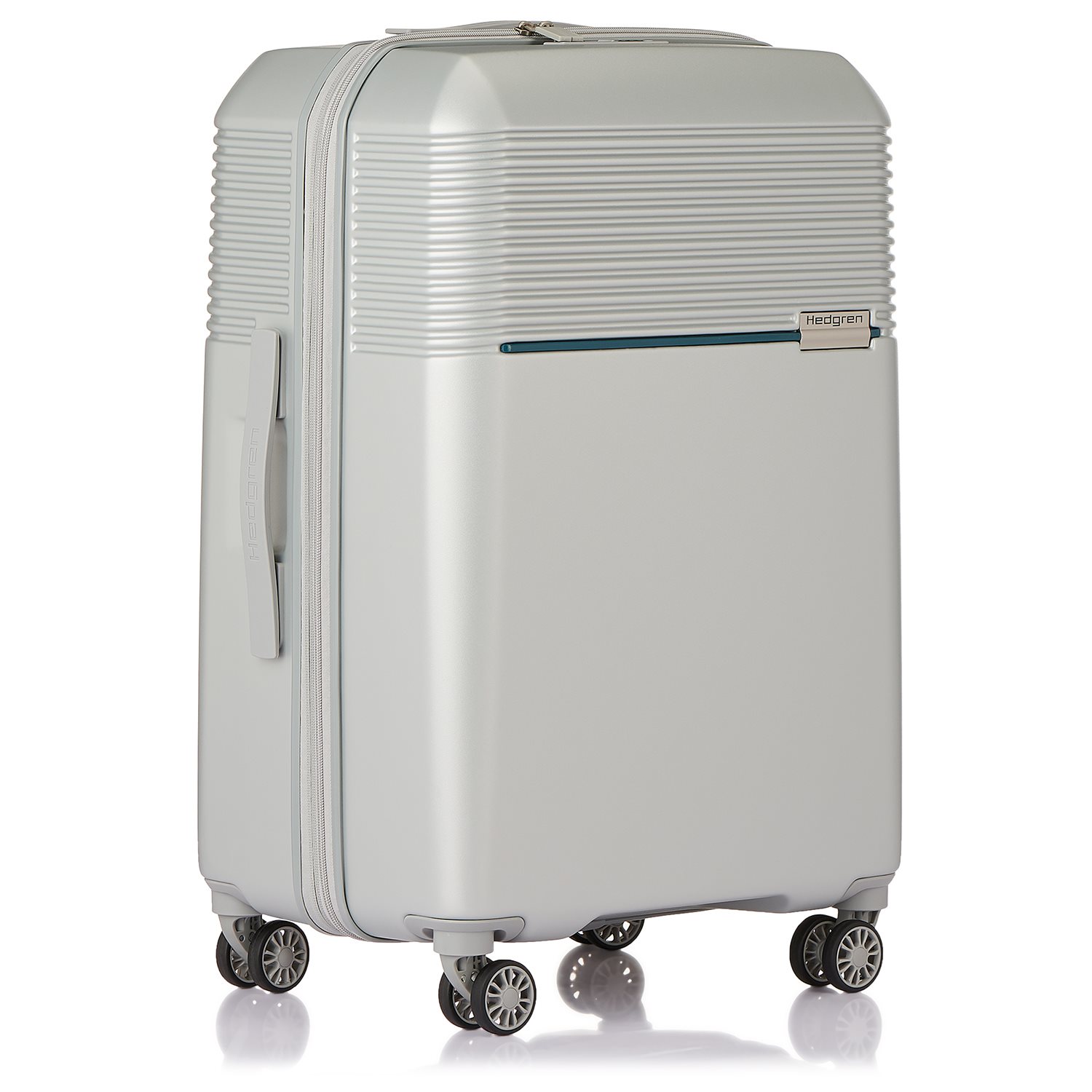 Hedgren Lineo Stripe 67 Expandable silver
