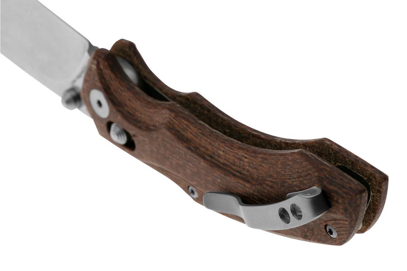 Viper Oniro V6012IM Brown Burlap Micarta zakmes, Denis Simonutti design