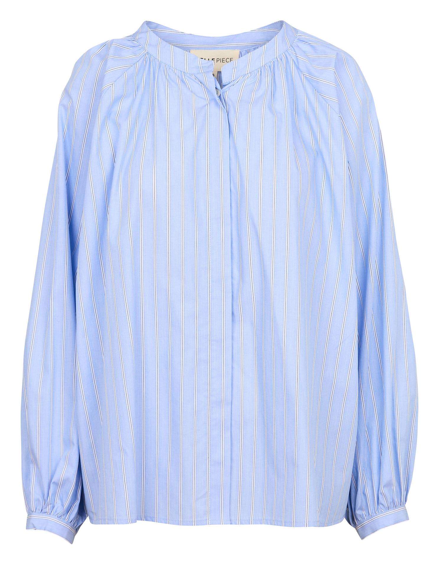 JEFF - Chemise ample imprimée en coton | Bleu