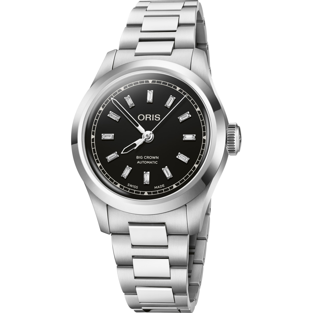 Oris Big Crown Diamonds 34 Schwarz