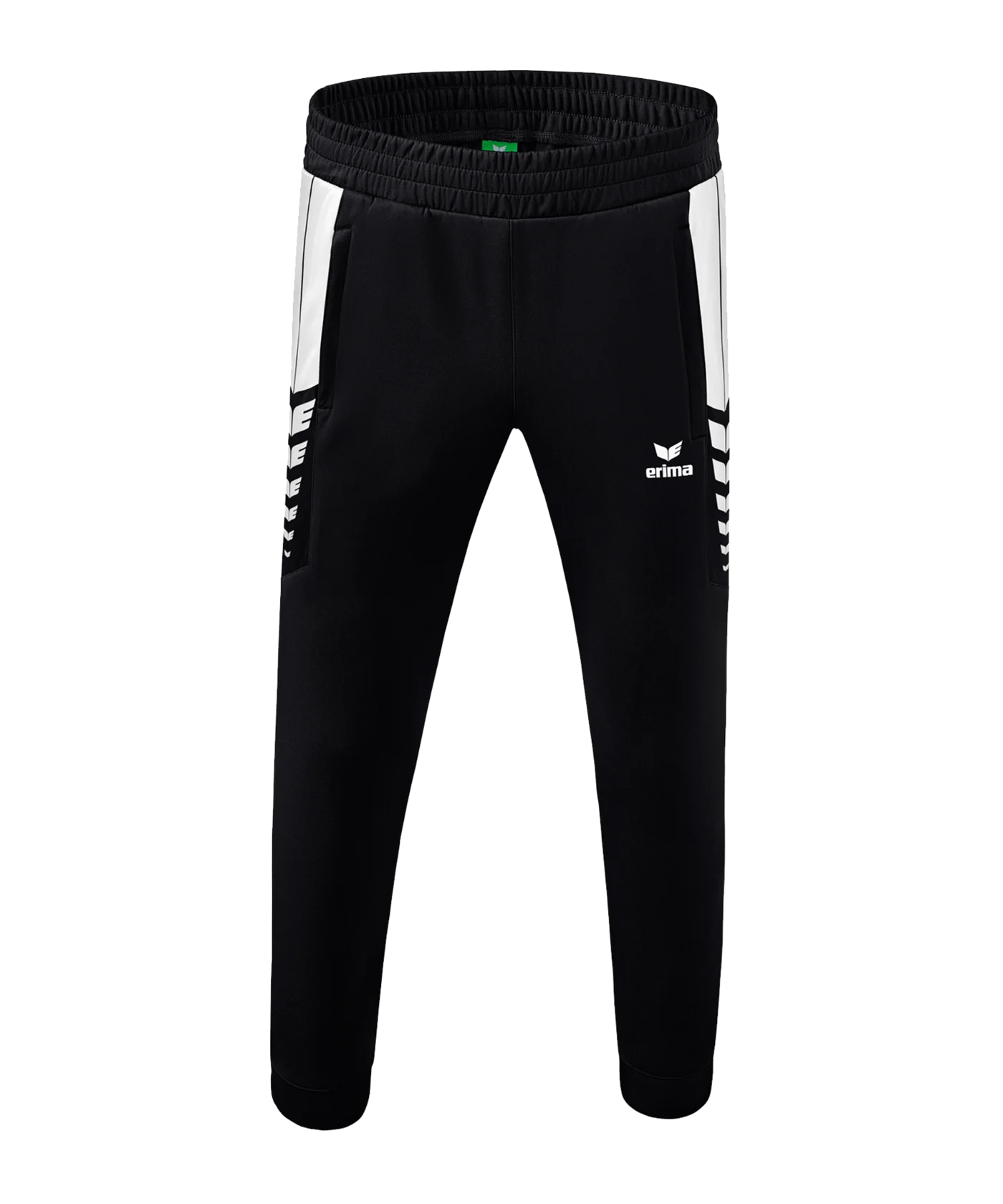 Erima Six Wings Worker Hose Kids Schwarz Weiss