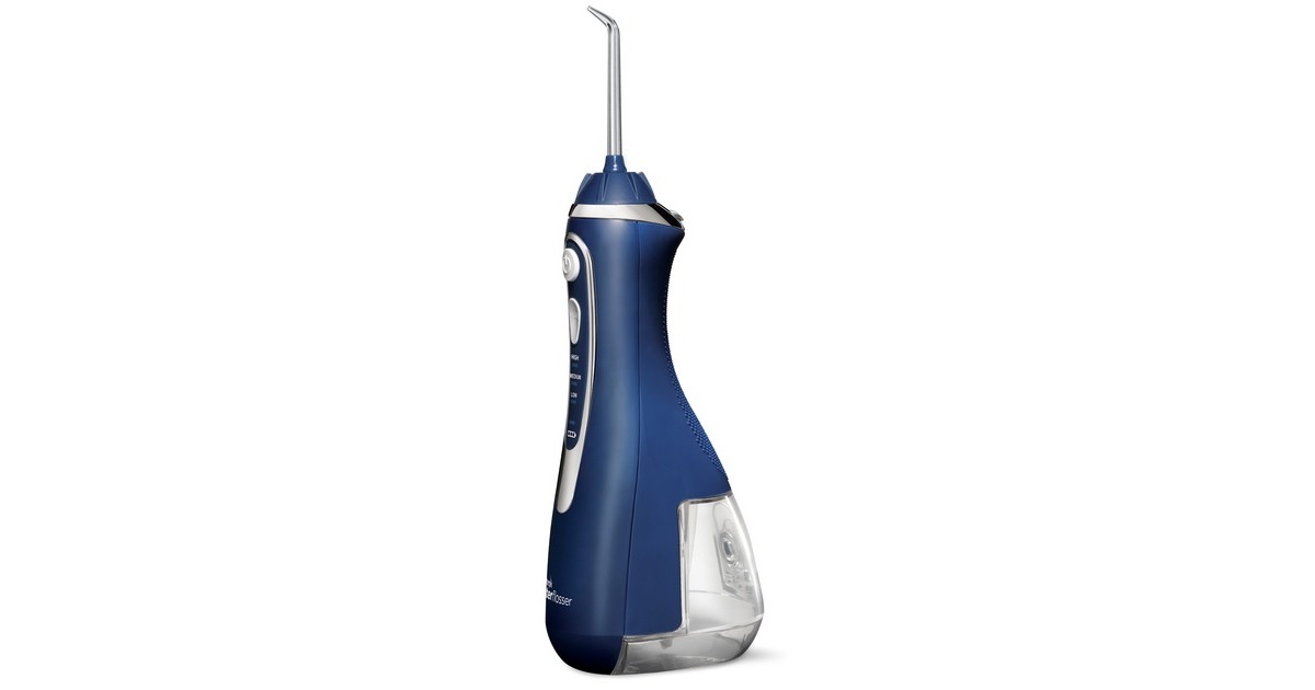WaterpikWP-563 Cordless Advanced Waterflosser mondverzorging  (Blauw)