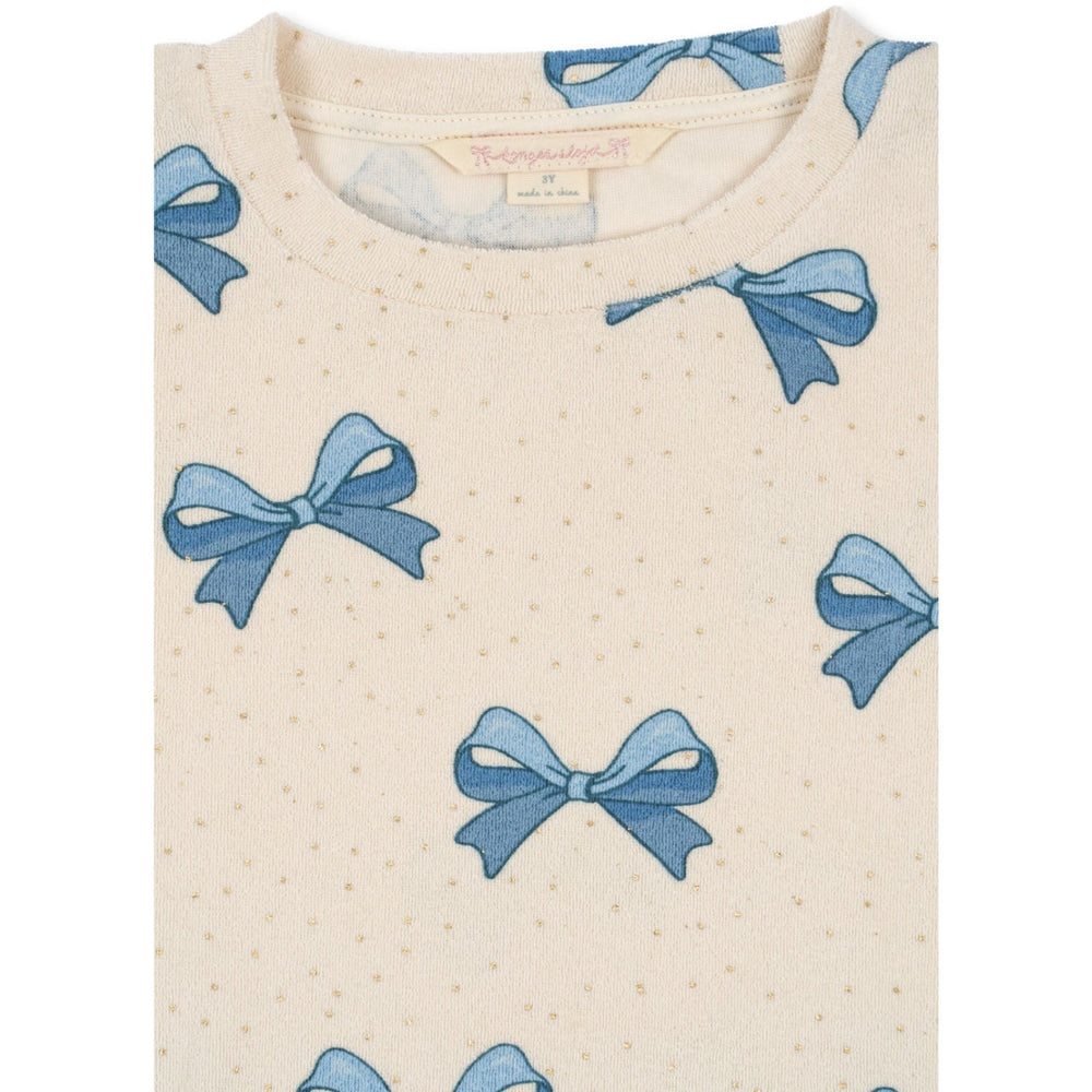 Køb Konges Sløjd Bowie Blue Gold Itty Sweatshirt GOTS