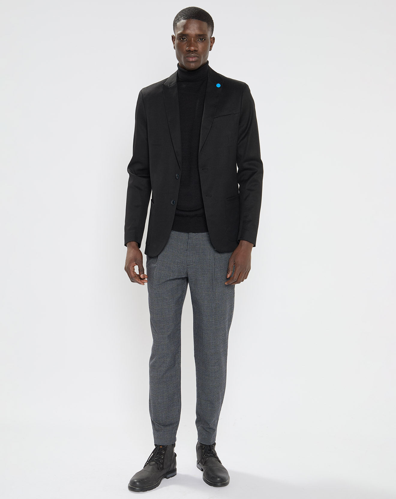 Scotch & Soda Blazer habillé 2 Boutons noir