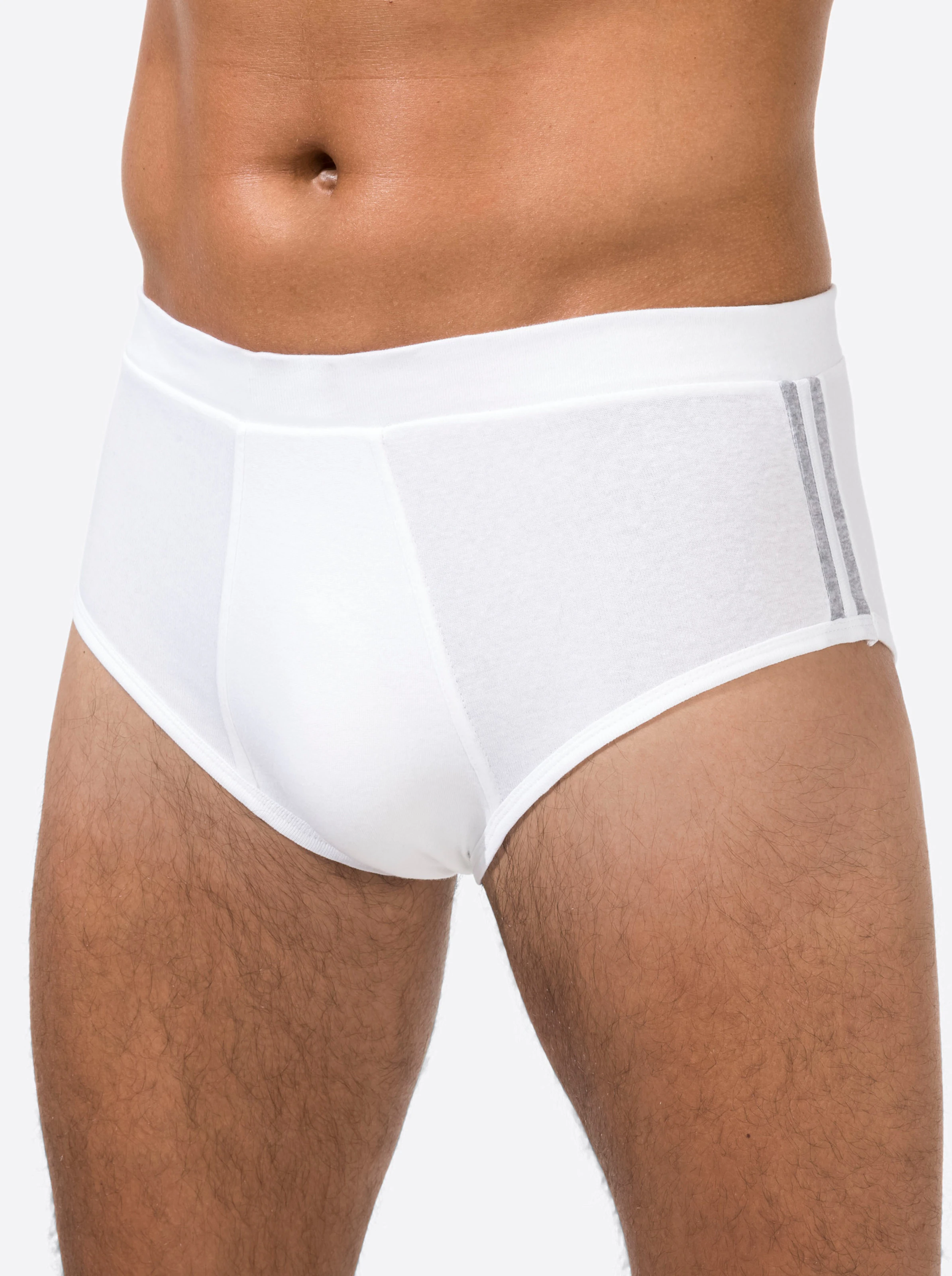 wäschepur men Slip in weiß